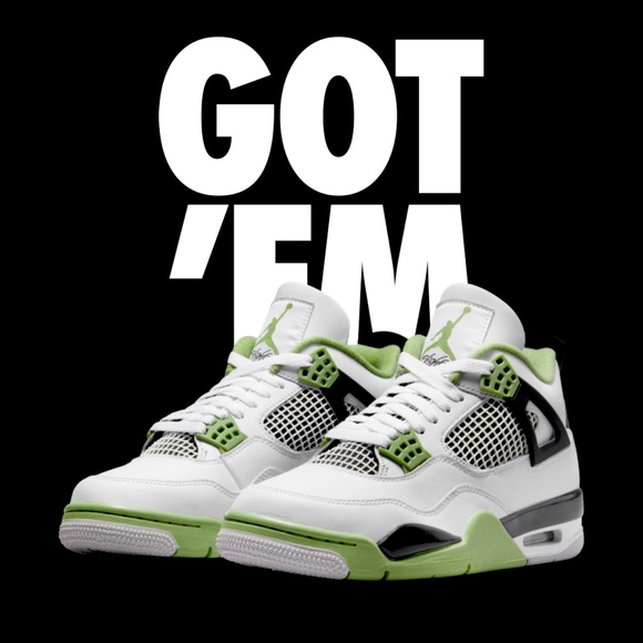 Jordan Other - ❌SOLD❌ Air Jordan 4 Retro “Oil Green” sneakers, New in Box, M7 / W8.5